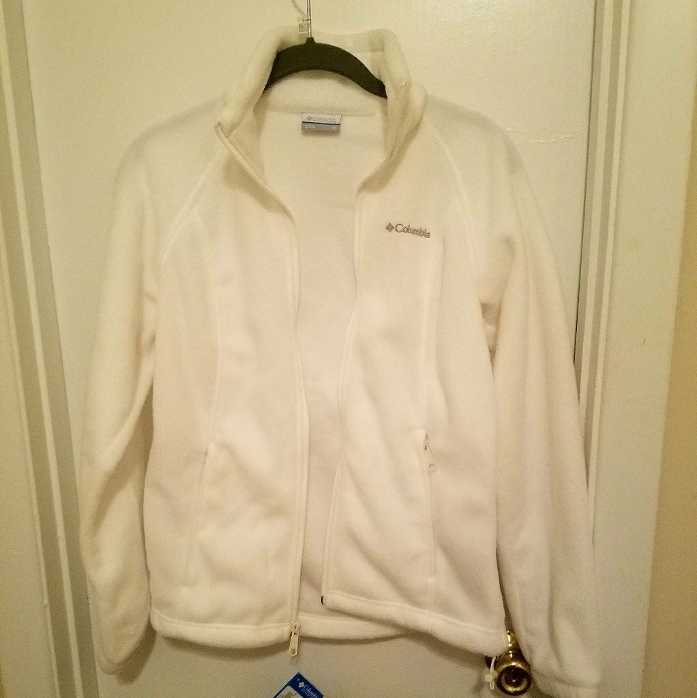 White Columbia jacket